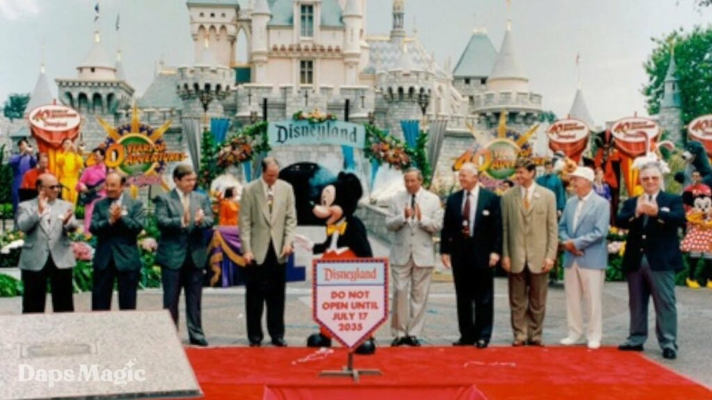 Inauguração Disneyland 1995